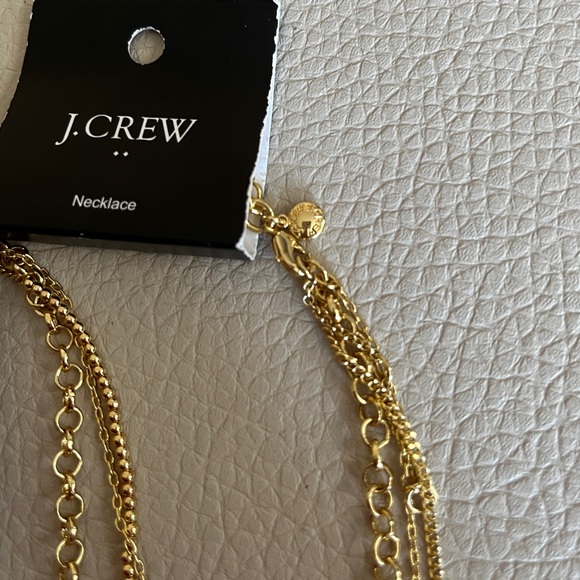 NWT - J. Crew Women’s Gold-Plated Layered Necklace - Picture 5 of 6